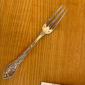 Boulenger 1890 Chardons Silverplate Fork Monogm.